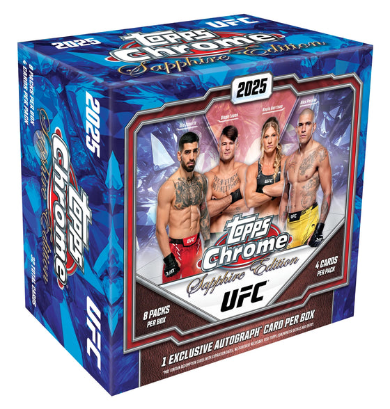 Topps UFC Sapphire Edition Hobby Box