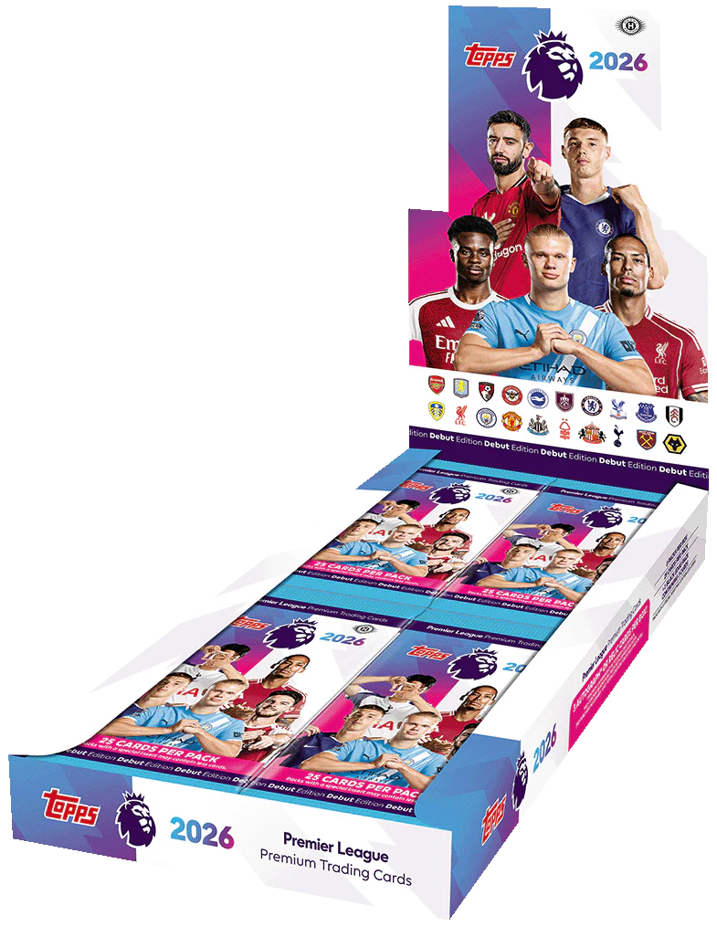 Topps Premier League EPL Soccer 2025/26 Hobby Box