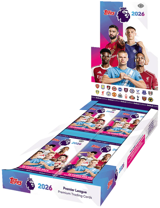 Topps Premier League EPL Soccer 2025/26 Hobby Box