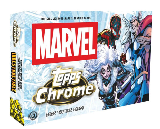 2025 Topps Marvel Comics Chrome - Hobby Box
