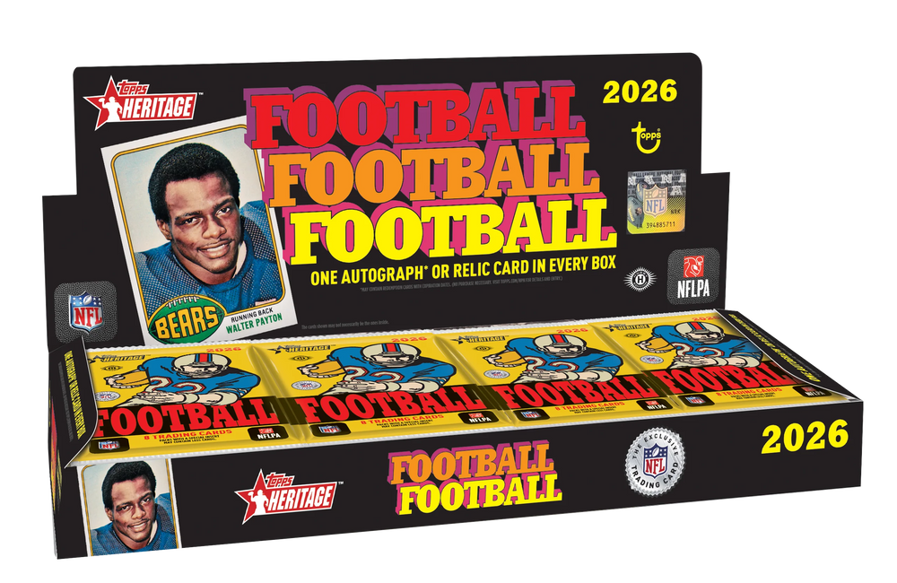 2026 Topps Heritage Football - Hobby Box