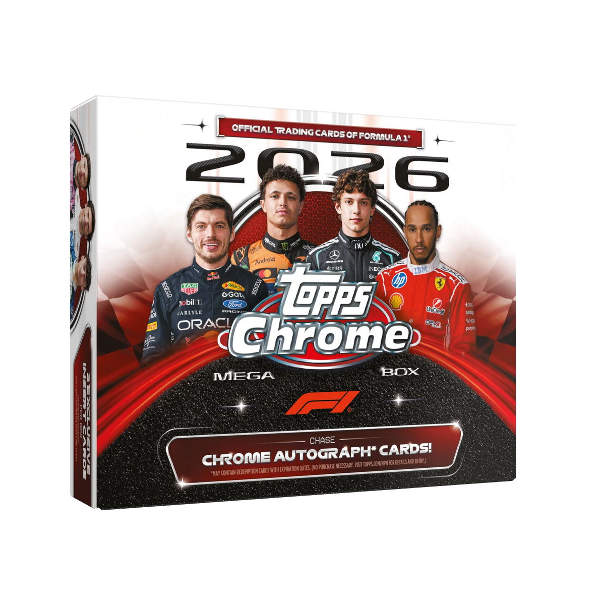 2026 Topps Chrome® Formula 1® - Mega Box