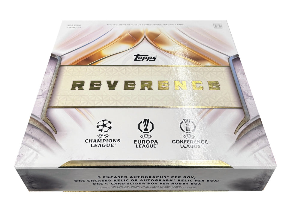 2024/25 Topps Reverence UEFA Club Competitions Hobby Box