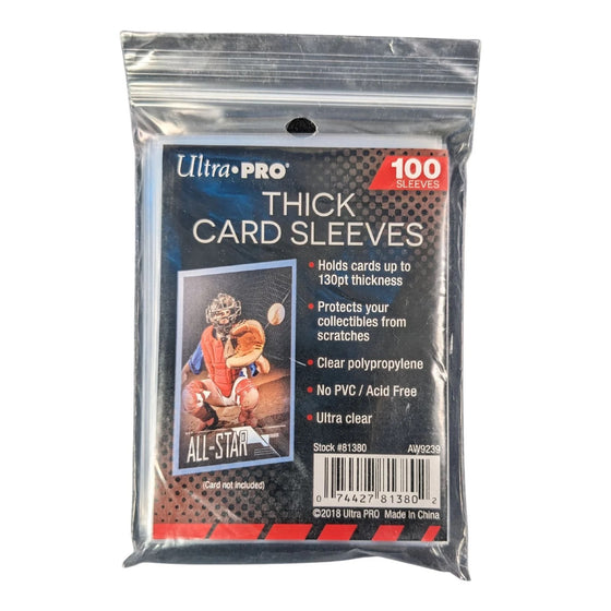 Ultra Pro Thick Card Sleeves (100 Sleeves)