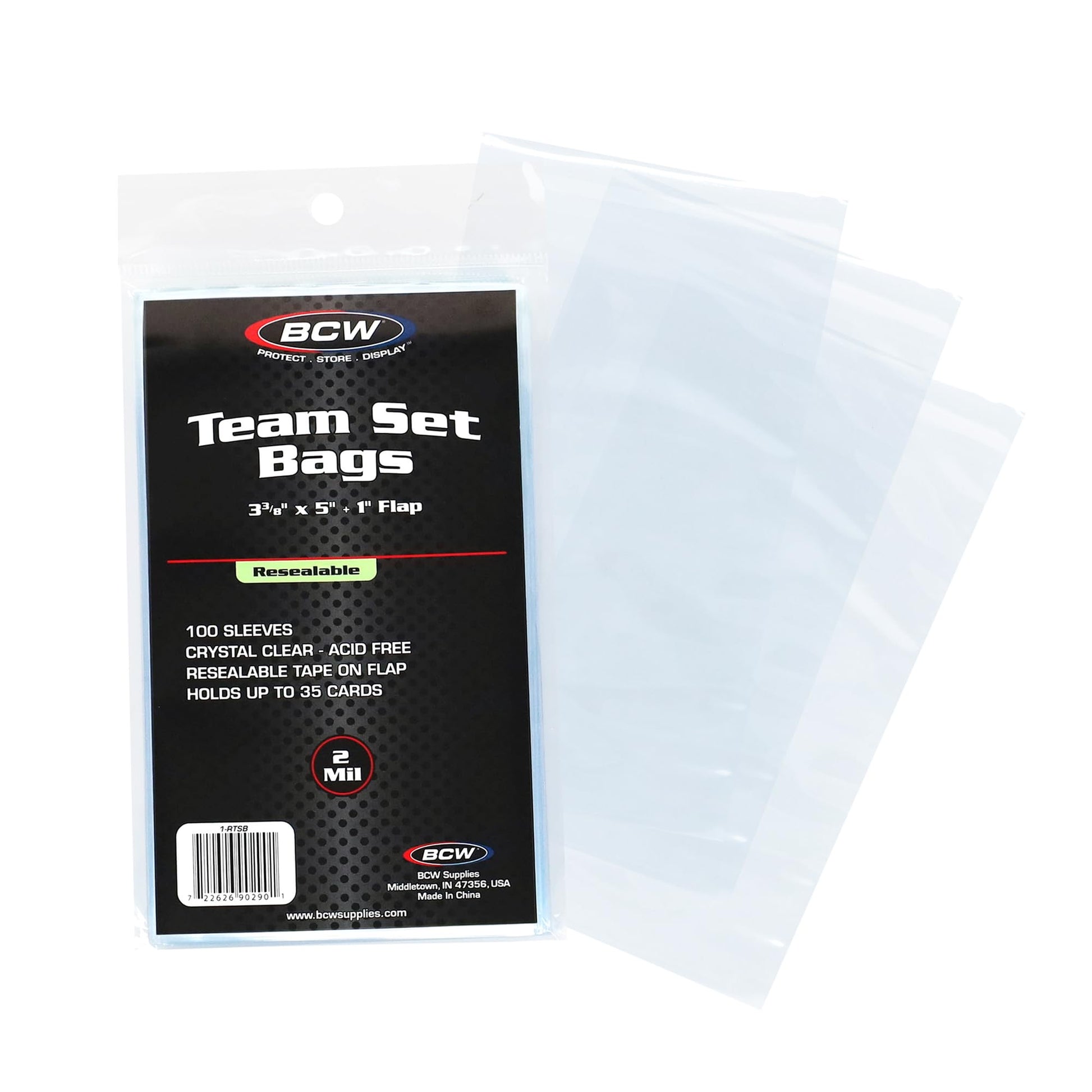 BCW Team Bags (100 Sleeves)