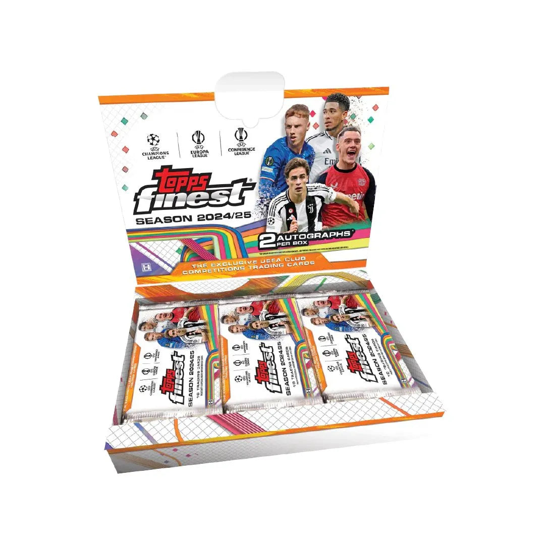 2024/25 Topps Finest UEFA Club Competitions - Hobby Box