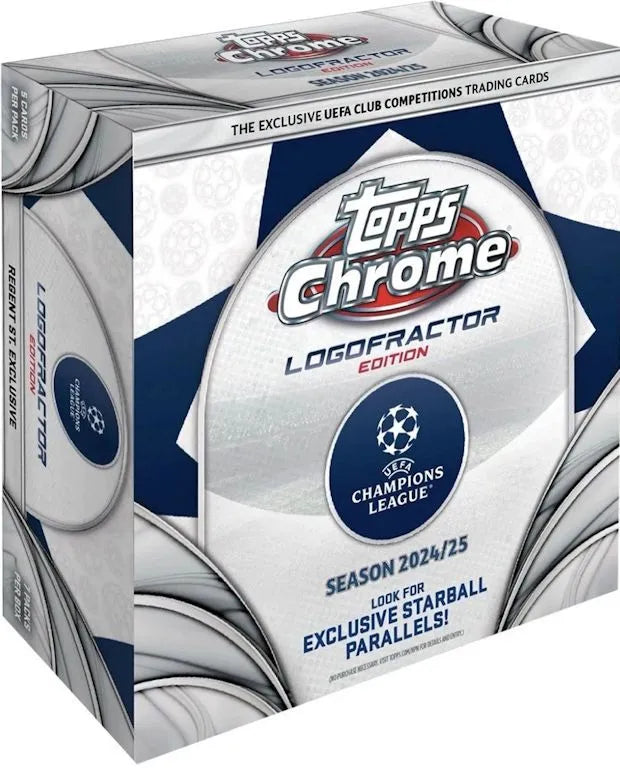 2024-25 Topps UCC Chrome Logofractor Hobby Box