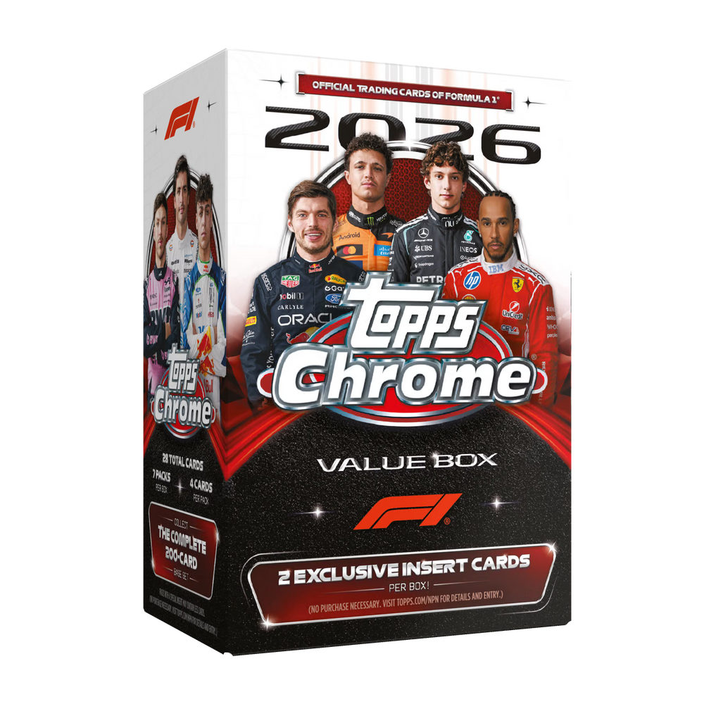 2026 Topps Chrome Formula 1® - Value Box