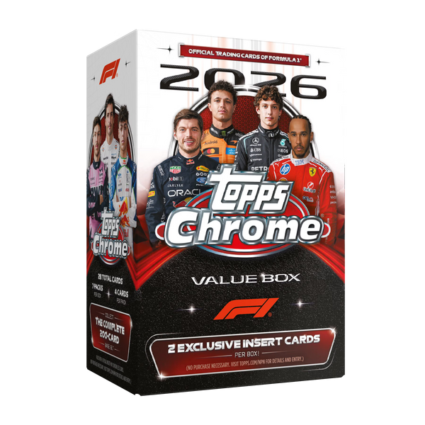 2026 Topps Chrome Formula 1® - Value Box