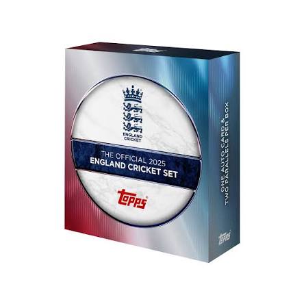 Topps Official 2025 England Cricket Set