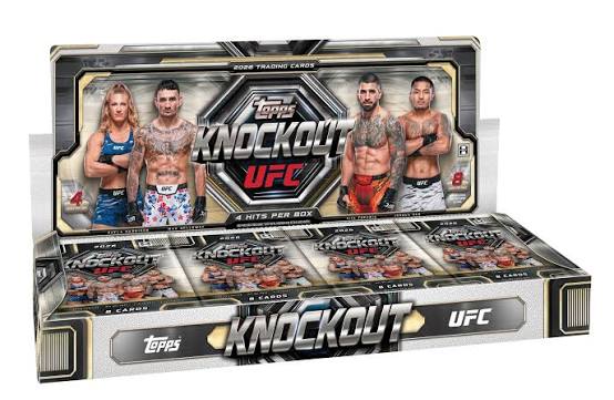 2026 Topps Knockout UFC - Hobby Box