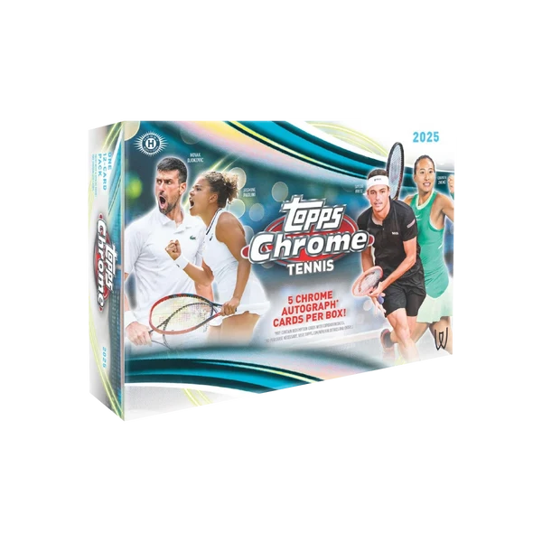 Topps Chrome Tennis 2025 Breakers Delight Box
